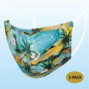 Face Mask - Palm Trees (Adult) - 2 PACK