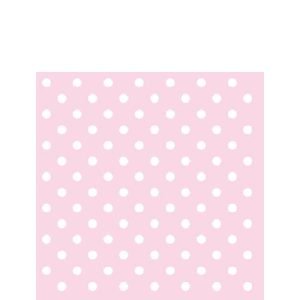 Cocktail Napkin - Pastel Dots ROSE