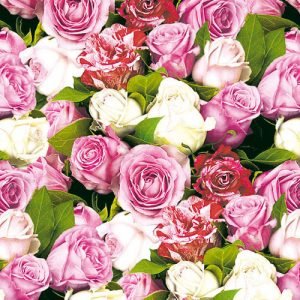 Lunch Napkin - Roses All Over