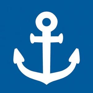 Lunch Napkin - Navy BLUE NEG