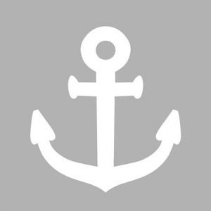 Lunch Napkin - Navy GREY NEG