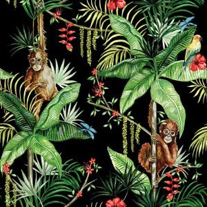 Lunch Napkin - Orangutan BLACK