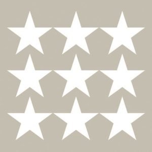 Cocktail Napkin - Stars Negative SAND