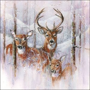 Lunch Napkin - Wilderness Stag