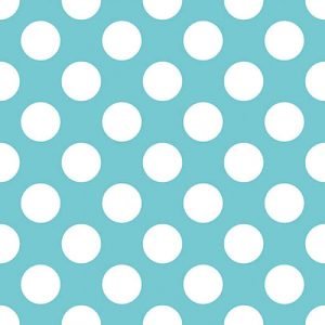 Lunch Napkin - Big Dots BLUE