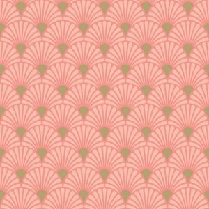 Lunch Napkin - Art Deco ROSE-GOLD