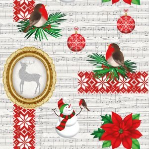 Lunch Napkin - X-Mas Items