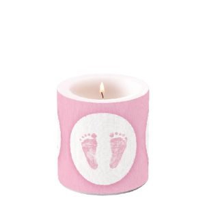 Candle SMALL - Baby Steps GIRL