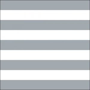 Lunch Napkin - Five Stripes GREY