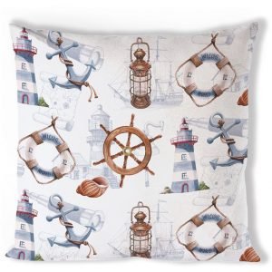 Cushion (Cover) - Welcome Aboard (40 x 40 CM)