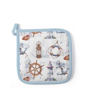 Pot Holder - Welcome Aboard