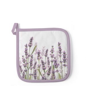 Pot Holder - Lavender Shades WHITE