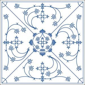 Lunch Napkin - Indisch Blau