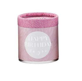 Music Box with Storage (ELEGANT Collection) - Happy Birthday Box PINK