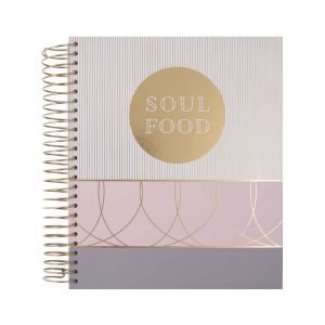 Recipe Folder - Classy Soul Food PINK/GREY