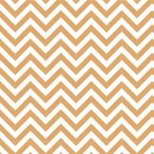 Lunch Napkin - GOLD Chevron