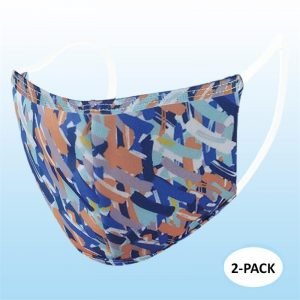 Face Mask - Abstract (Adult) - 2 PACK