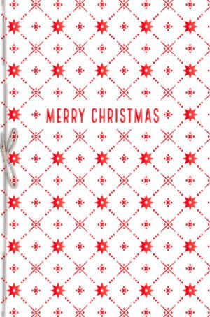 Greeting Card (Christmas) - Christmas Red Pattern