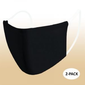 Face Mask - Black (Kids) - 2 PACK