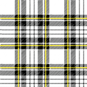 Lunch Napkin - Scottish WHITE