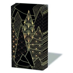Pocket Tissue - Luxury Trees BLACK