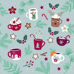 Lunch Napkin - Hot Drinks