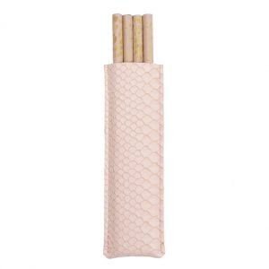 Writing Instrument - Luxury 4 Lead Pencil Set with Case PINK