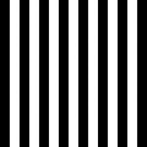 Lunch Napkin - Stripes Black