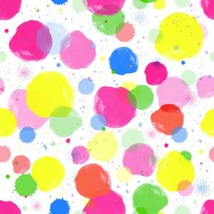 Lunch Napkin - Splash Dots Mix