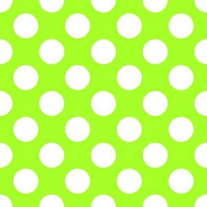 Lunch Napkin - Big Dots Green