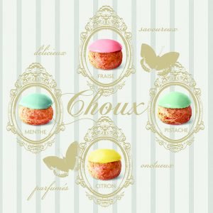Lunch Napkin - Cream Puffs