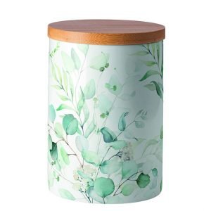Storage Jar (MEDIUM) - Eucalyptus All Over