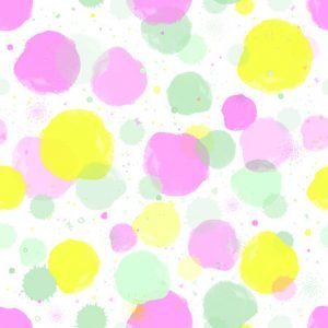 Cocktail Napkin - Splash Dots Pastel