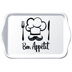 TRAY - Chef White (13 x 21cm)
