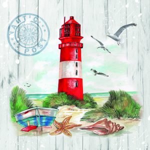 Lunch Napkin - Lighthouse