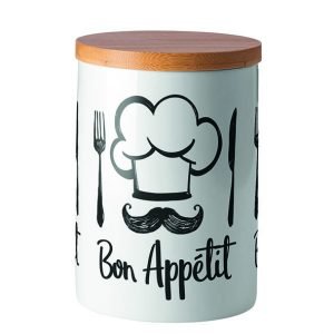 Storage Jar (MEDIUM) - Chef White