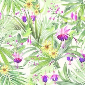 Lunch Napkin - Exotic Leaves