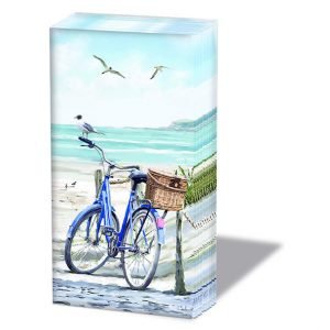 Pocket Tissue - Bike at the Beach
