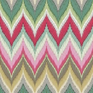 Lunch Napkin - Zig-Zag Brown