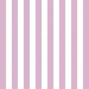 Lunch Napkin - Stripes Pastel Rose