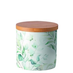Storage Jar (SMALL) - Eucalyptus All Over