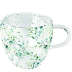 MUG (Double Wall) - Eucalyptus All Over (200 mL)