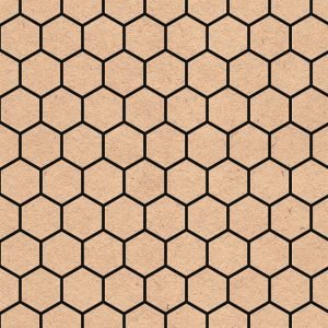 Lunch Napkin - Hexagon Nature (Recycled)