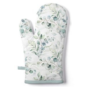Oven Mitt - Eucalyptus all over