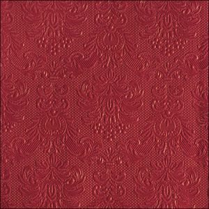 Lunch Napkin - Elegance dark red