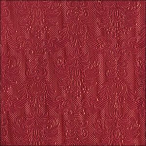 Dinner Napkin - Elegance dark red