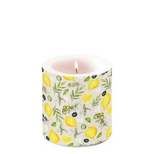 Candle SMALL - Olives And Lemon