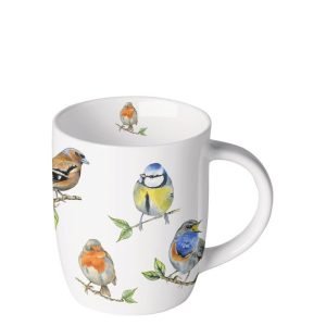 MUG - Bird Species WHITE (200 mL)