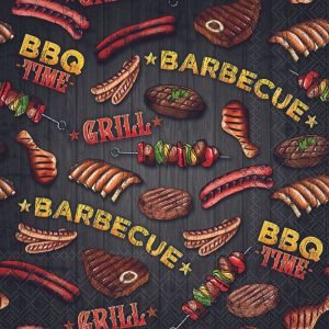 Lunch Napkin - Bbq Time