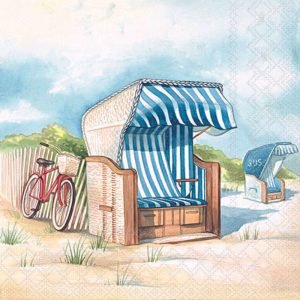 Cocktail Napkin - Day At The Beach